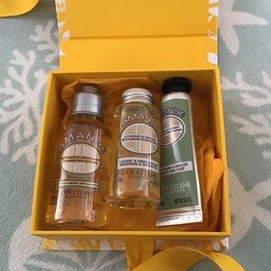 NEW✨ L’occitane Almond Set Travel Size